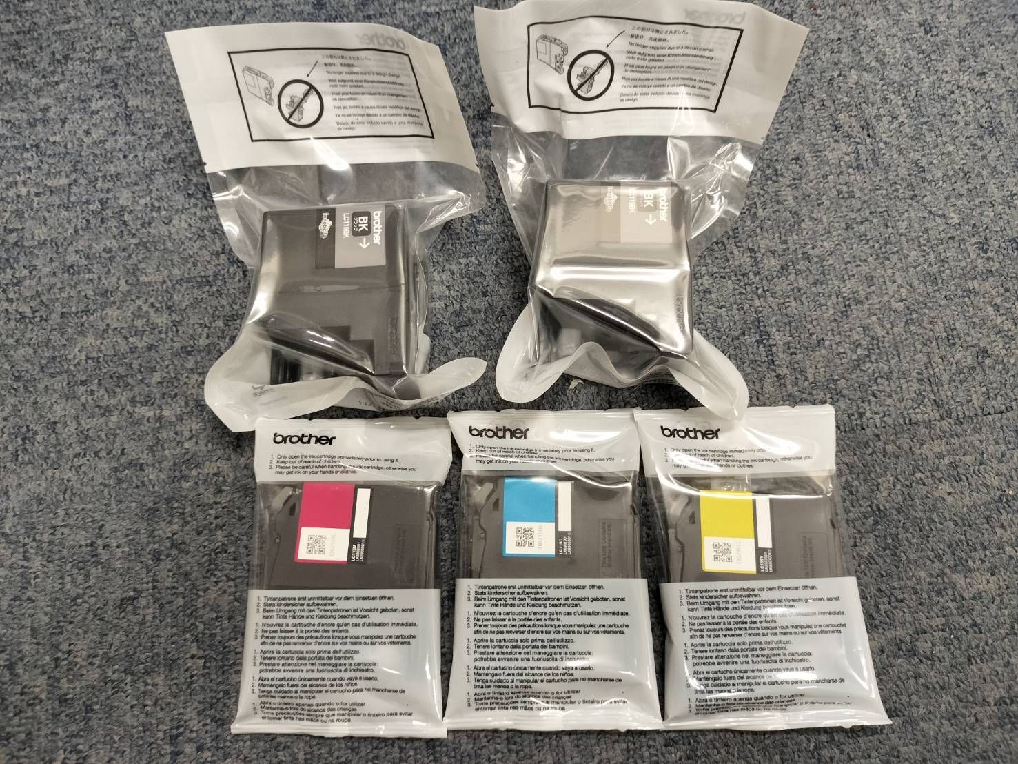 ブラザー インク brother LC119BK/LC115 4色パック BROTHER LC119/115