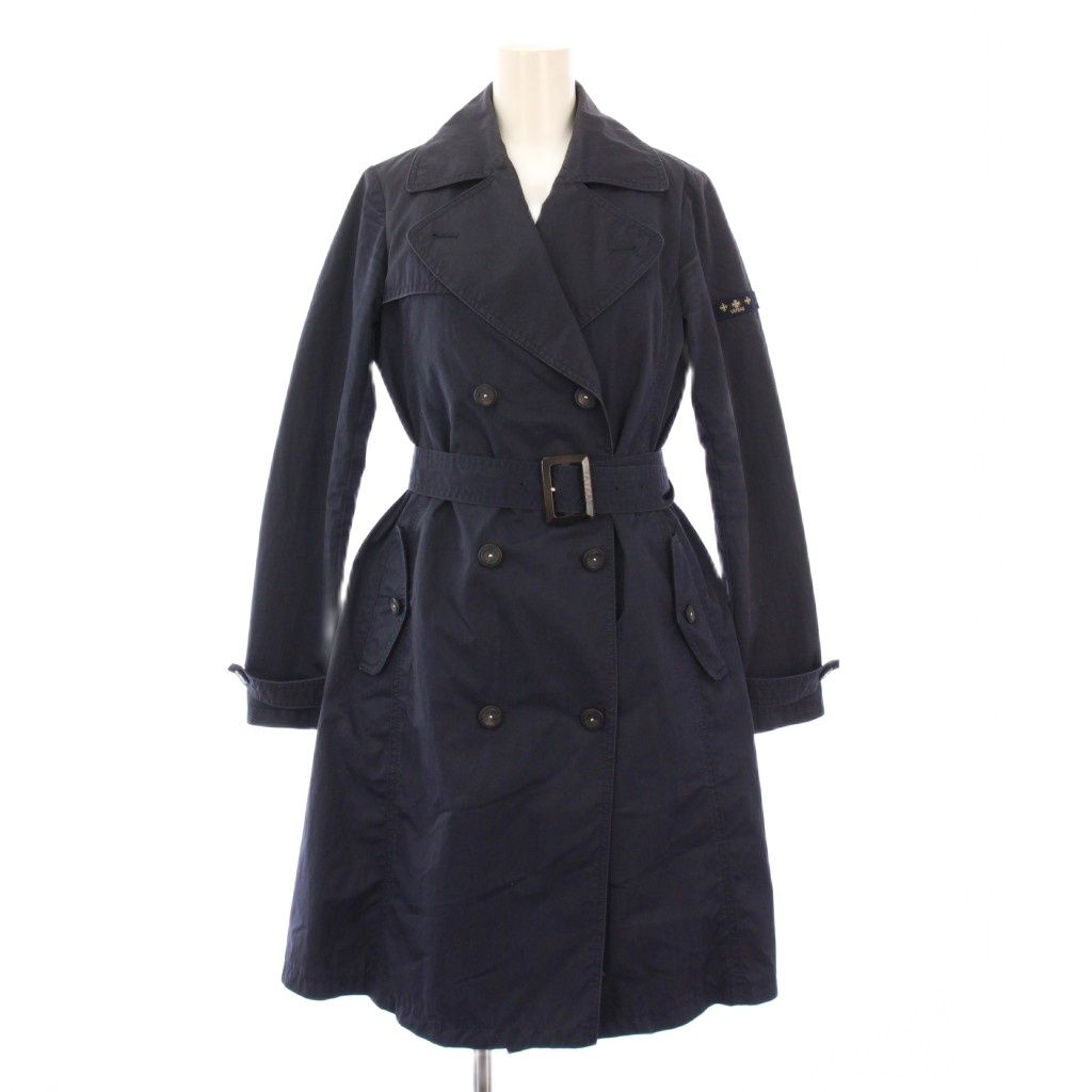 【美品】タトラス　TATRAS　トレンチコート　ネイビー　01サイズ 美品】タトラス TATRAS トレンチコート ネイビー 01サイズ 楽天