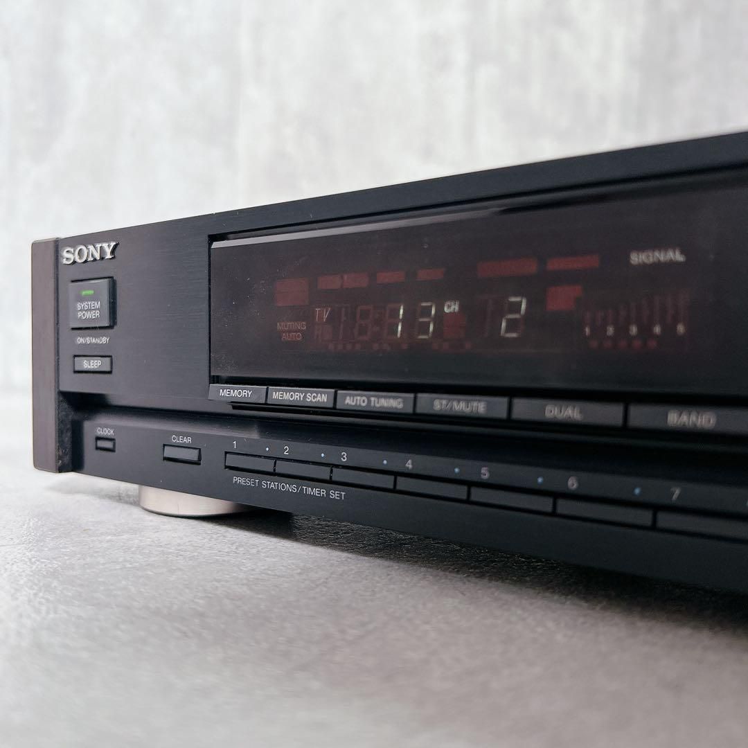 X867 SONY ソニー AM FM タイマーチューナー ST-V9900TV X867 SONY ソニー AM FM タイマーチューナー ST-V9900TV