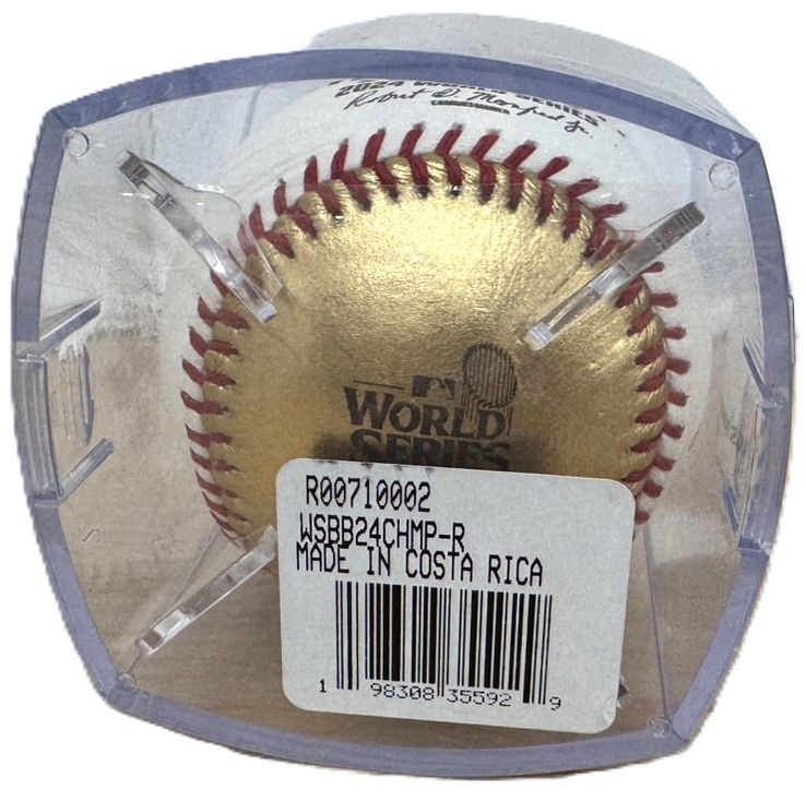 MLB公式】WORLD SERIES ワールドシリーズ 2024 記念ゴールドボール