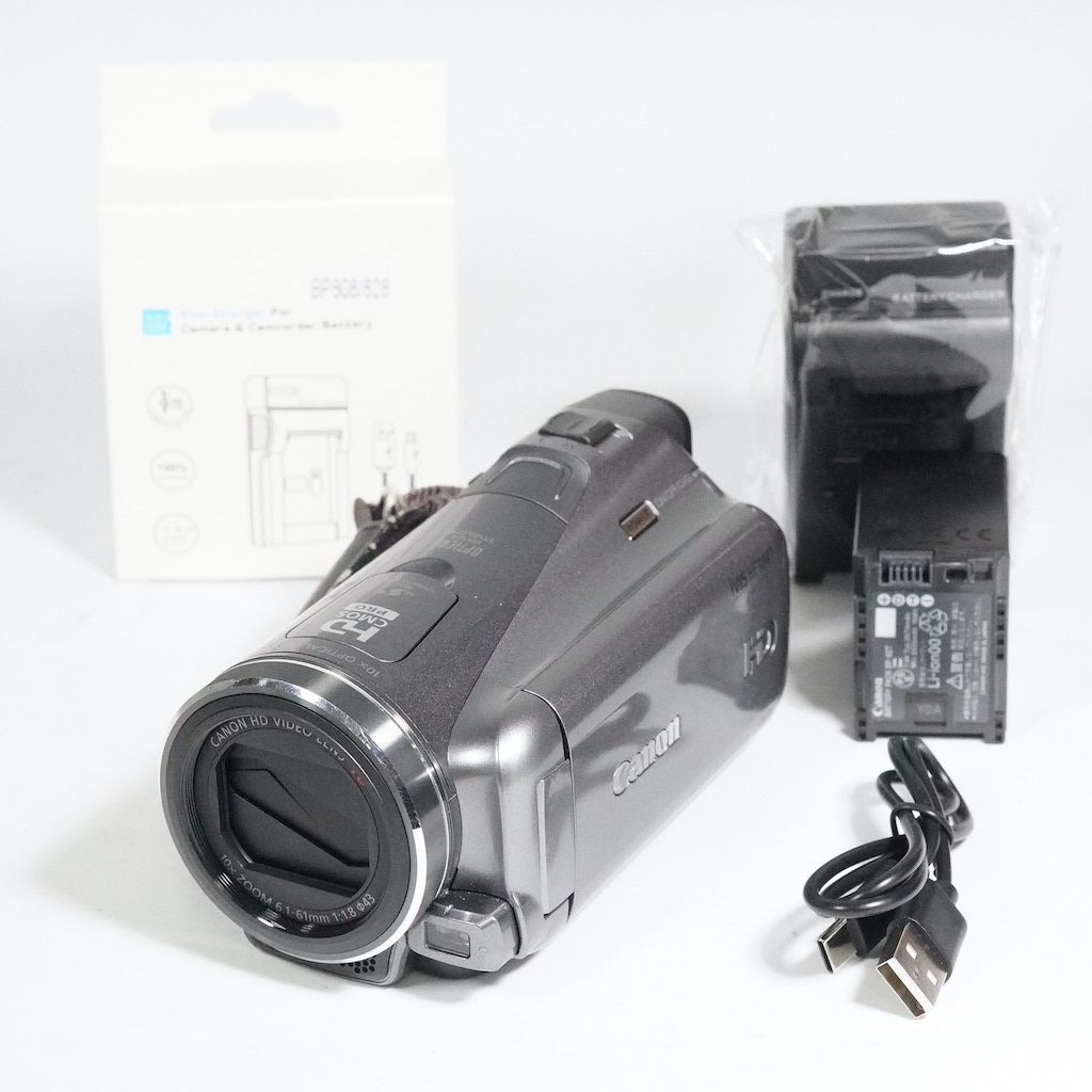 【付属品完備】Canon iVIS HF M41 デジタルビデオカメラ シルバー Canon キャノン IVIS HF M41 シルバー 動作OK 返金保証 /2114 - メルカリ
