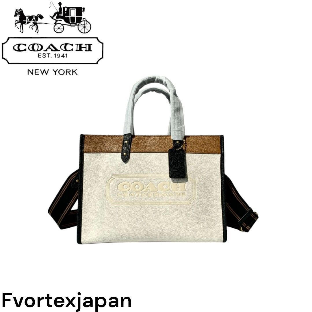 COACH コーチ フィールド トート 30 ハンドバッグ ショルダーバッグ C0777 - メルカリ