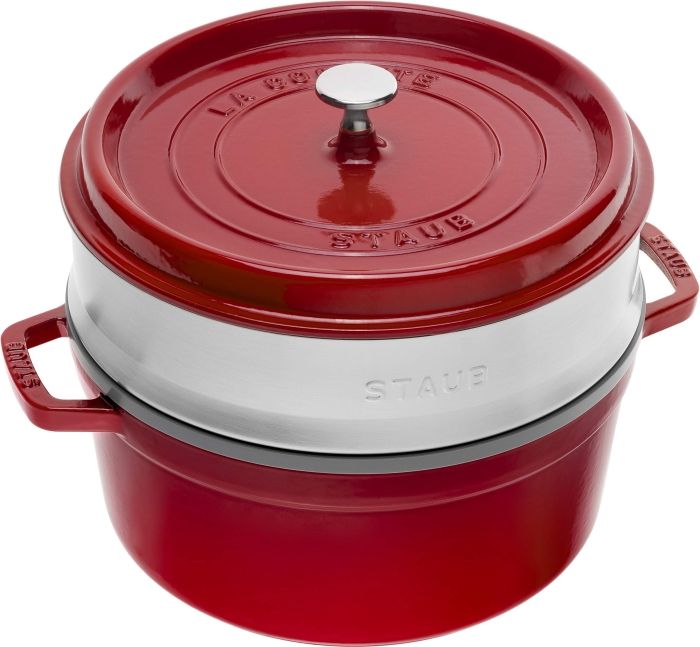 3営業日で発送 STAUB ストウブ ストウブ ピコ ココット スチーマーＳ２６ｃｍ４０５１０－６０１ＣＨ RSTG502