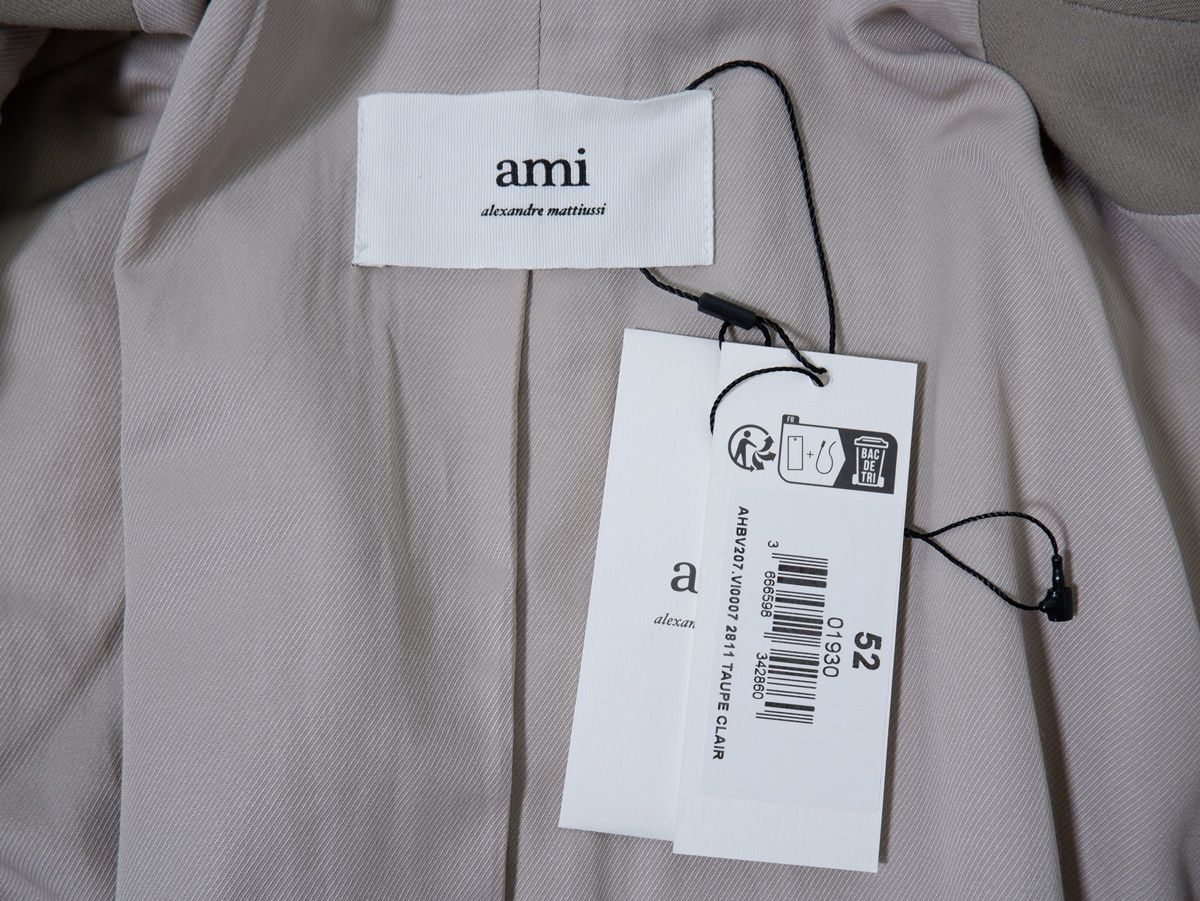 AMI Parisアミ パリス 2024SSオーバーサイズダブルブレスト スーツ