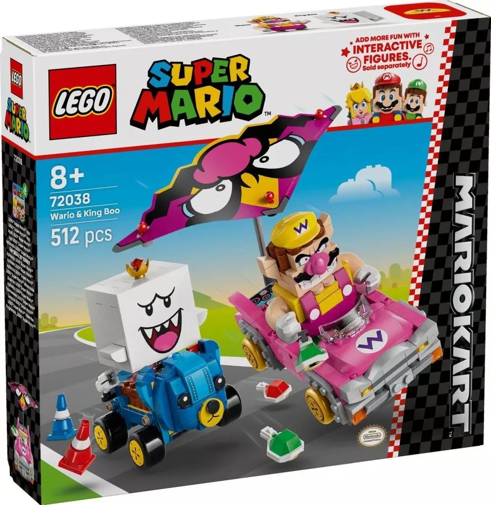 中古】おもちゃ LEGO マリオカート ワリオとキングテレサ 「レゴ 