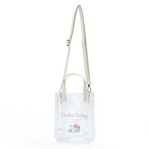 新品・未使用】サンリオ SANRIO ハローキティ ショルダー付きクリア 