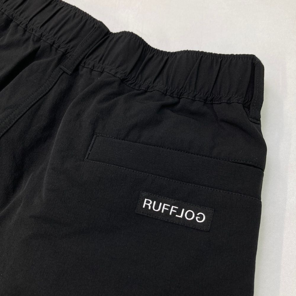 美品 RUFFLOG ラフロッグ ハーフパンツ ブラック M