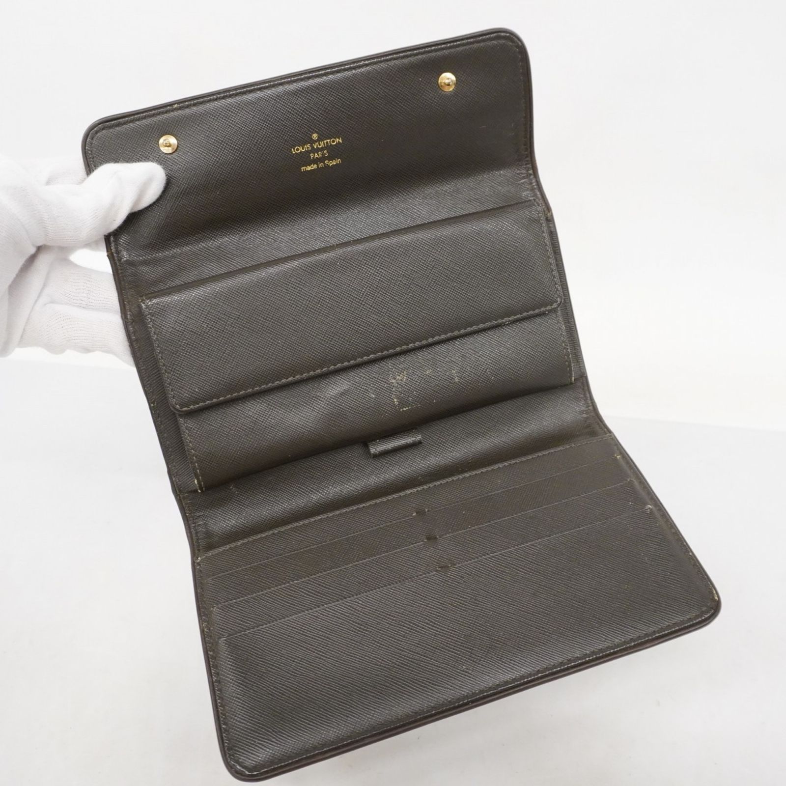 LOUIS VUITTON ルイヴィトンM92443モノグラムミニ ポルト長財布