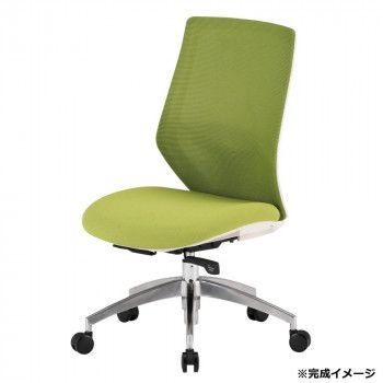 藤沢工業 TOKIO オフィスチェア FCM-11 イエローグリーン