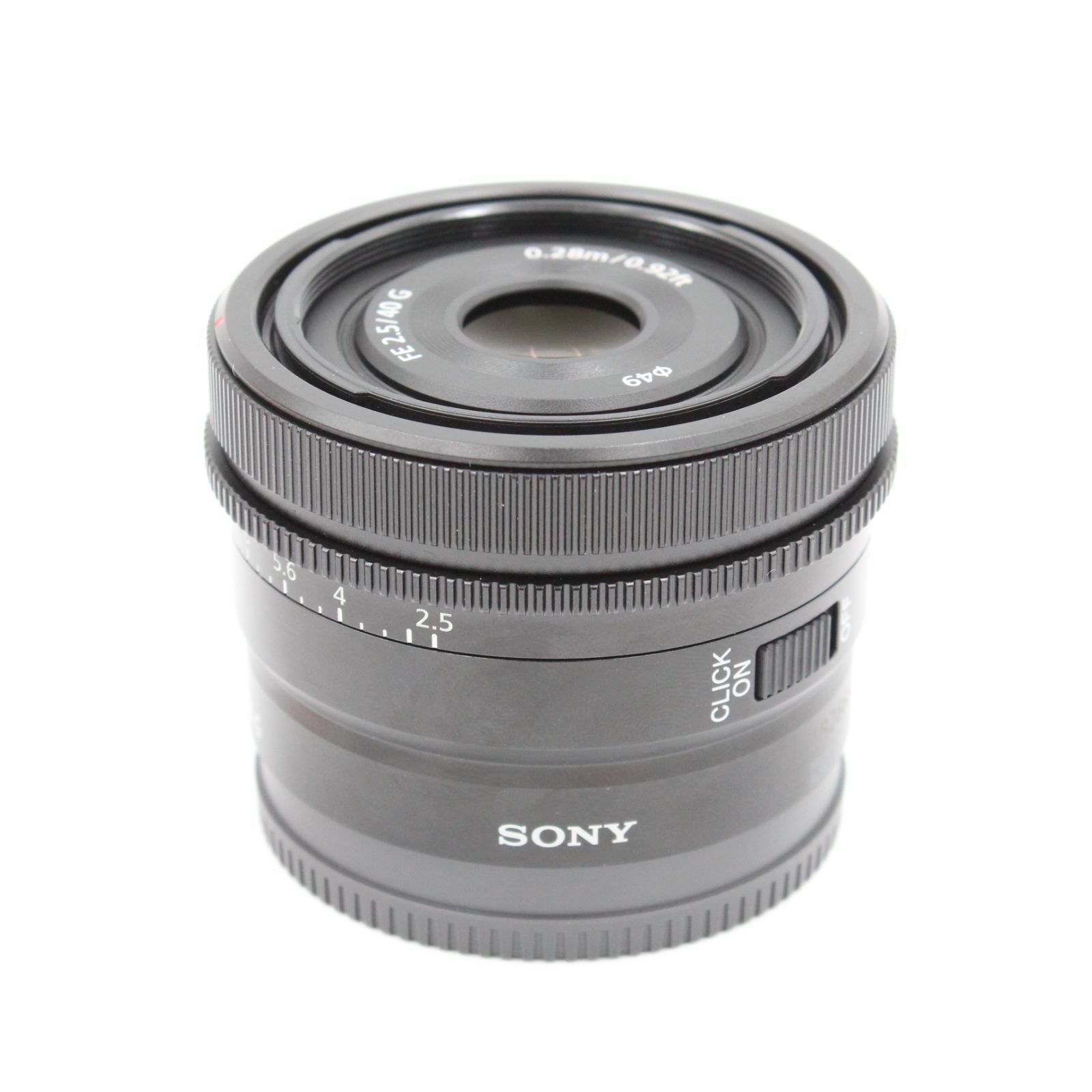 元箱付き。☆美品☆ SONY ソニー FE 40mm F2.5 G [SEL40F25G] - メルカリ