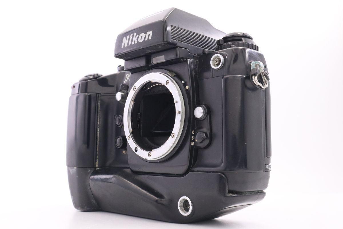 Nikon F4S ブラックボディ ニコン フィルムカメラ + MB-21