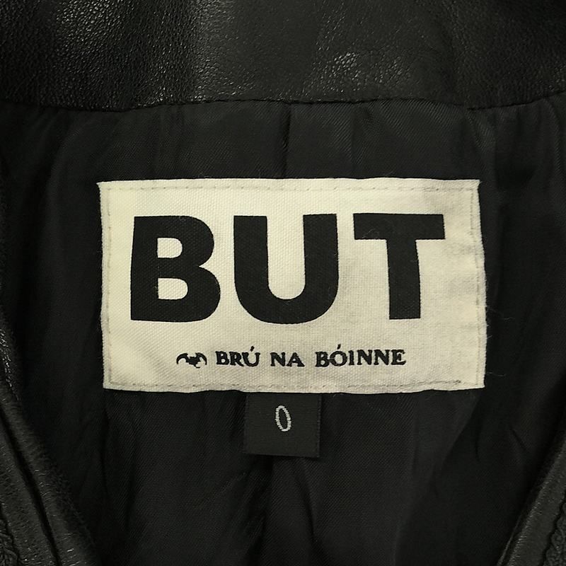 BRU NA BOINNE / ブルーナボイン | BRITT チャイナボタン ラムレザー