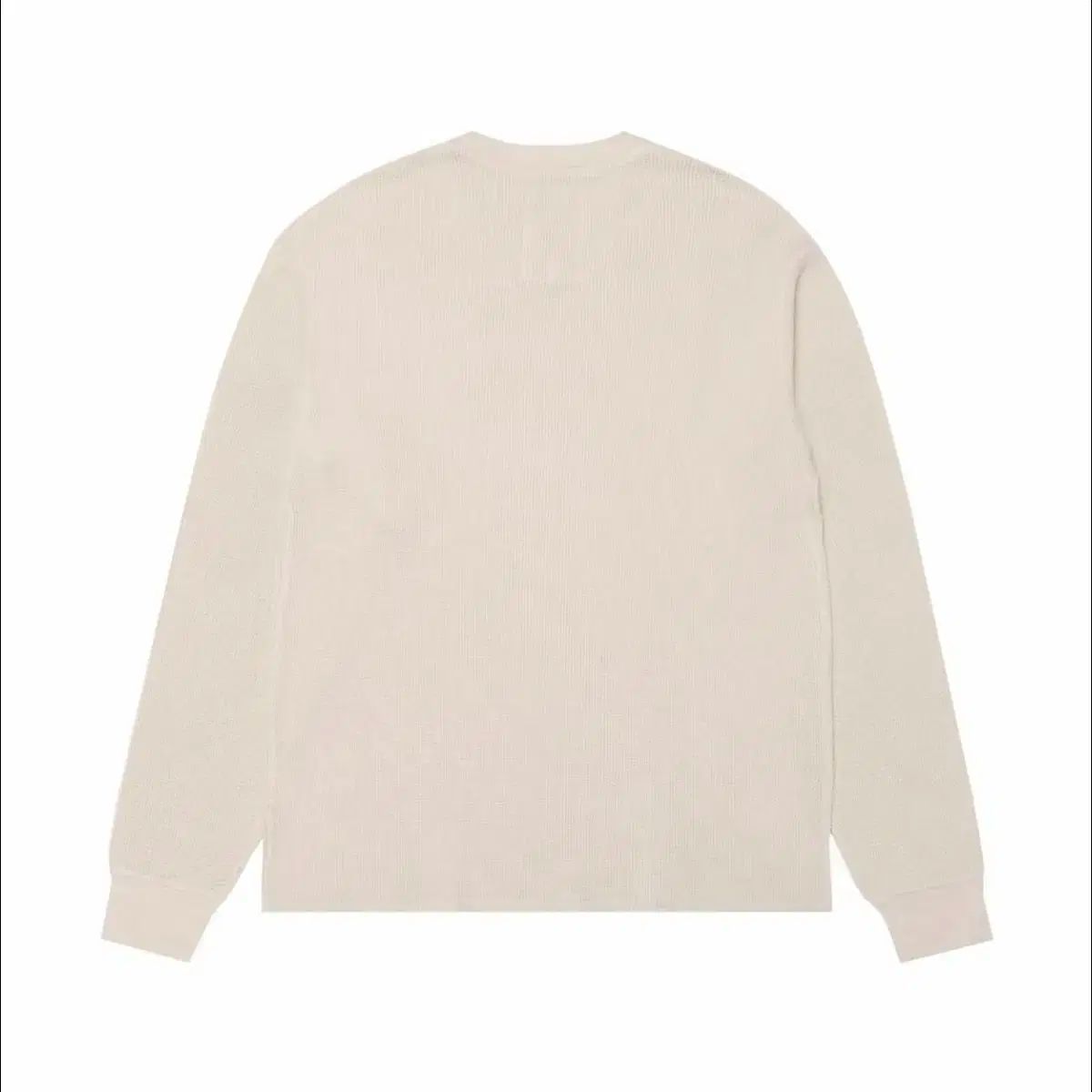 L STUSSY ステューシー ガーメント ダイド サーマル 長袖 ロングスリーブ Tシャツ ボーン ワッフル