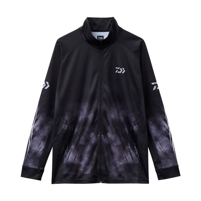DE-7725 エキスパートライト ジップシャツ 2XL ブラック