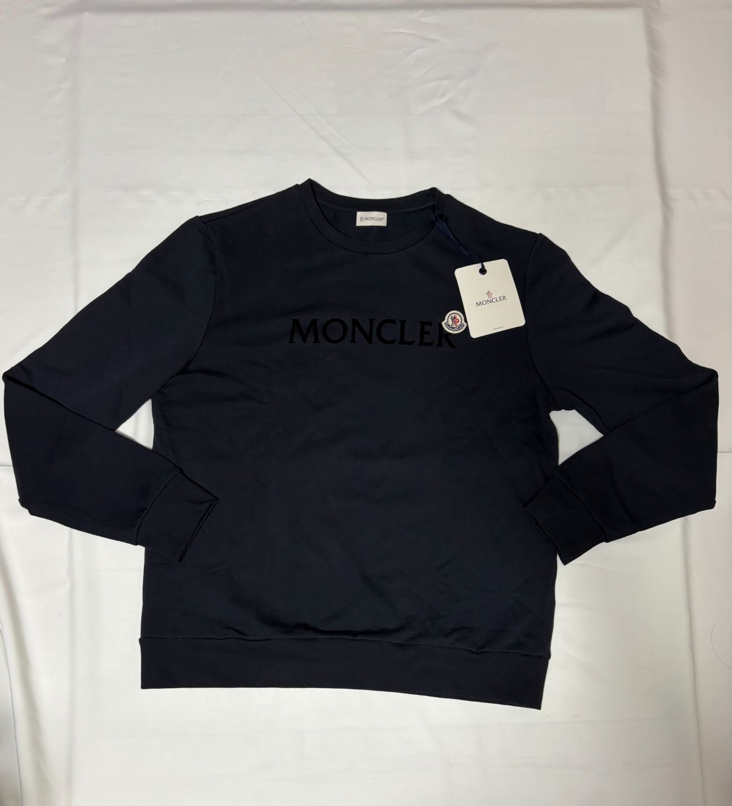 新品】MONCLER スウェットシャツ(アウトレット) XXL ネイビー - メルカリ