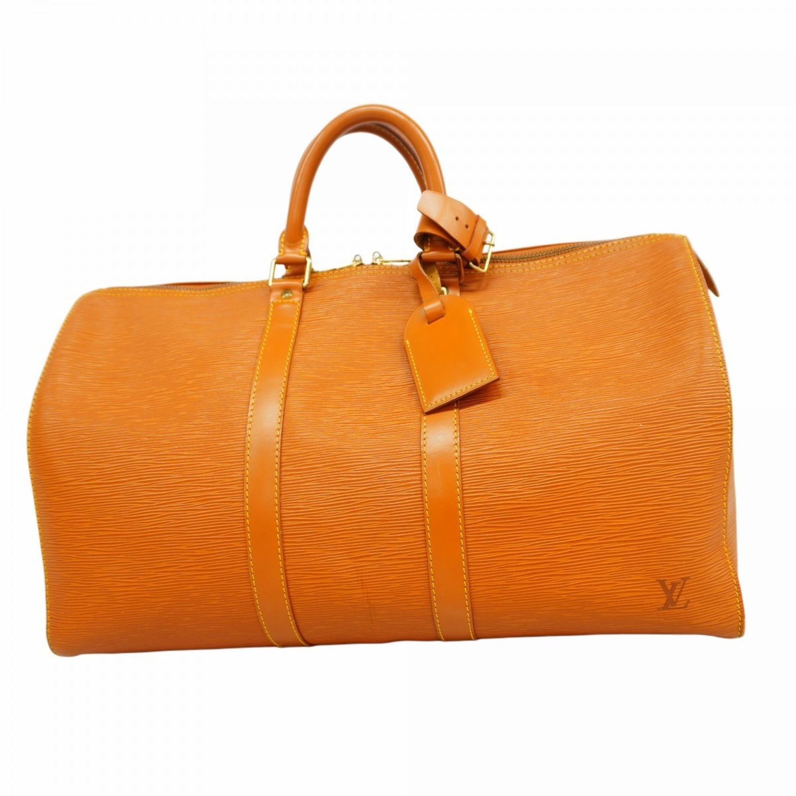 ルイ ヴィトン Louis Vuitton ルイ ヴィトン ボストンバッグ エピ キーポル45 M42978 ジパングゴールドメンズ レディース
