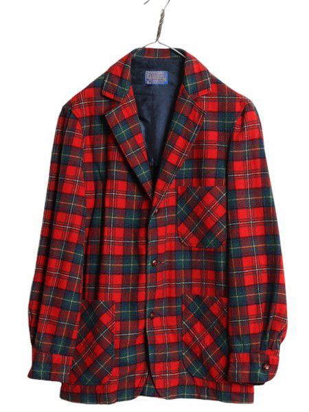 お得なクーポン配布中!】 70s USA製 ペンドルトン チェック ウール