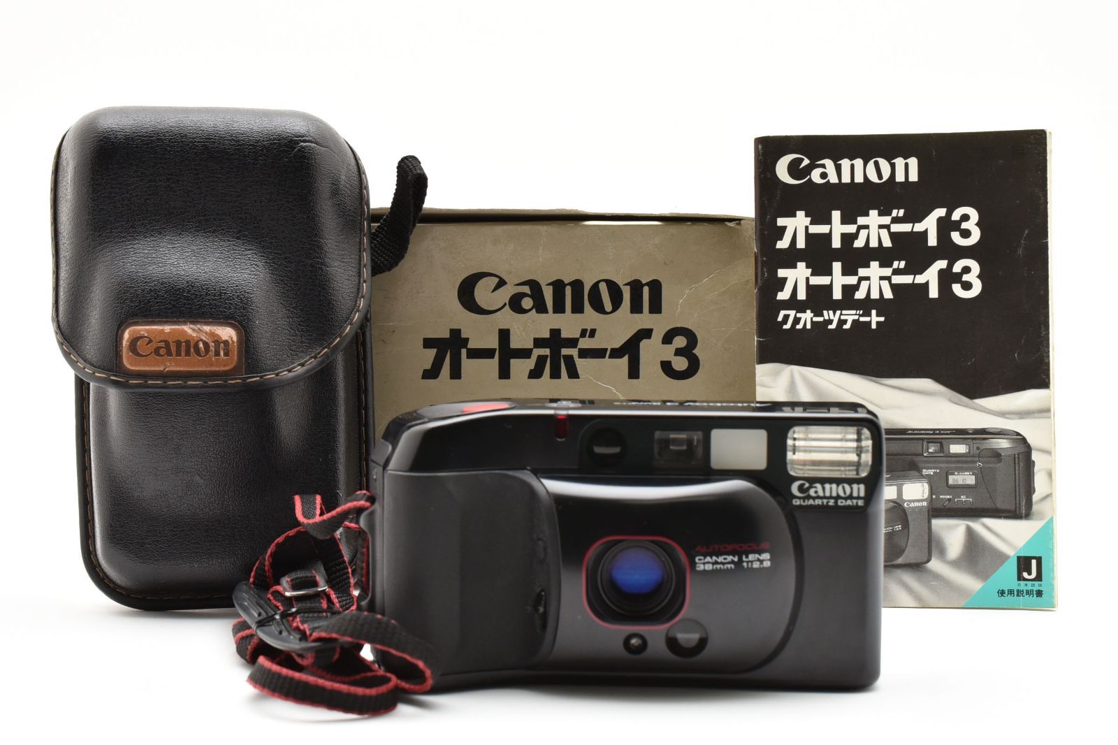 カメラ ☆実写済・完動品☆キヤノン CANON Autoboy 3 QD QUARTZ DATE☆