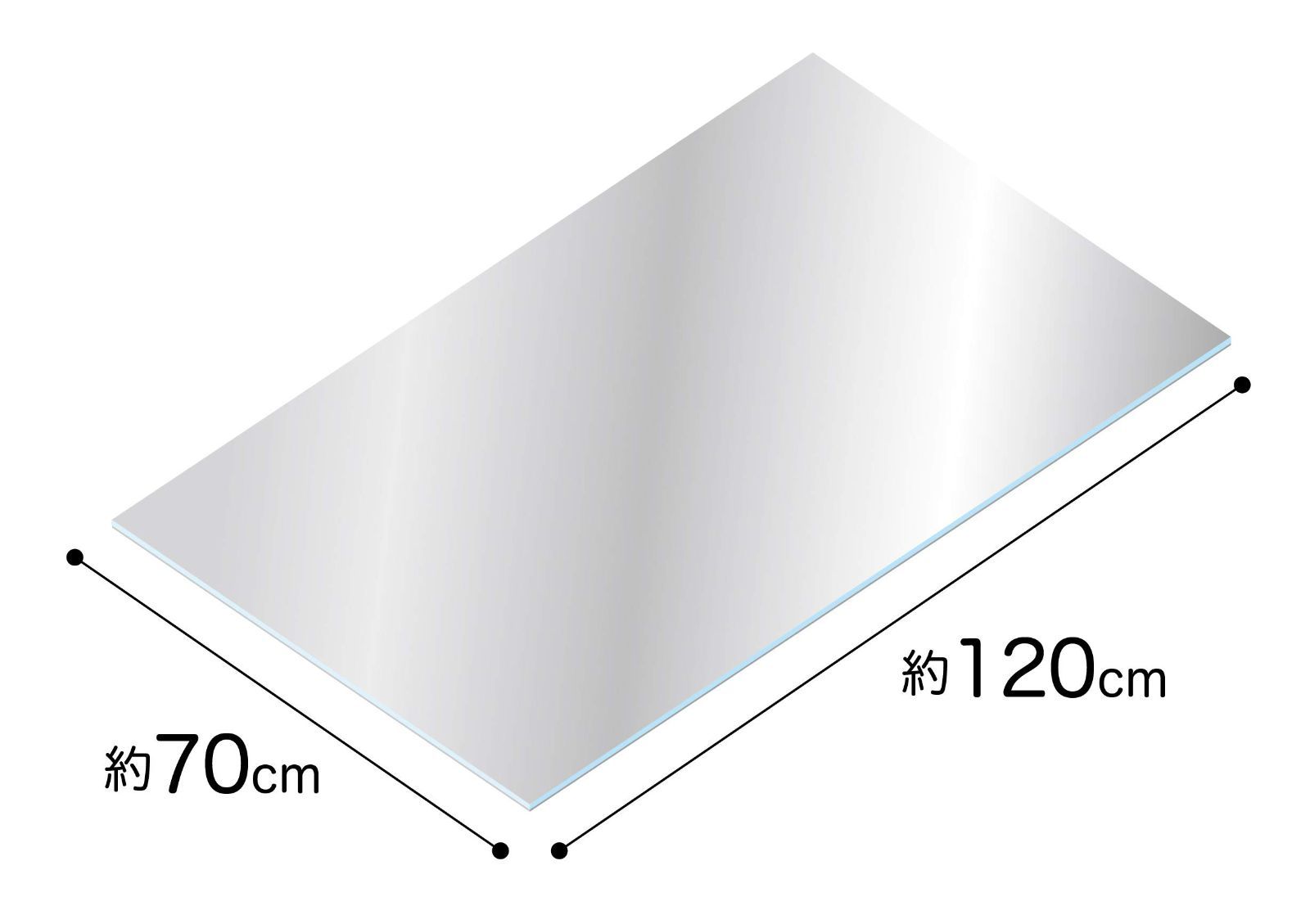 オーエ アルミ保温シート 両面タイプ 70×120cm オーエ アルミ保温シ−ト お風呂の保温 XL （ 保温マット 保温シート