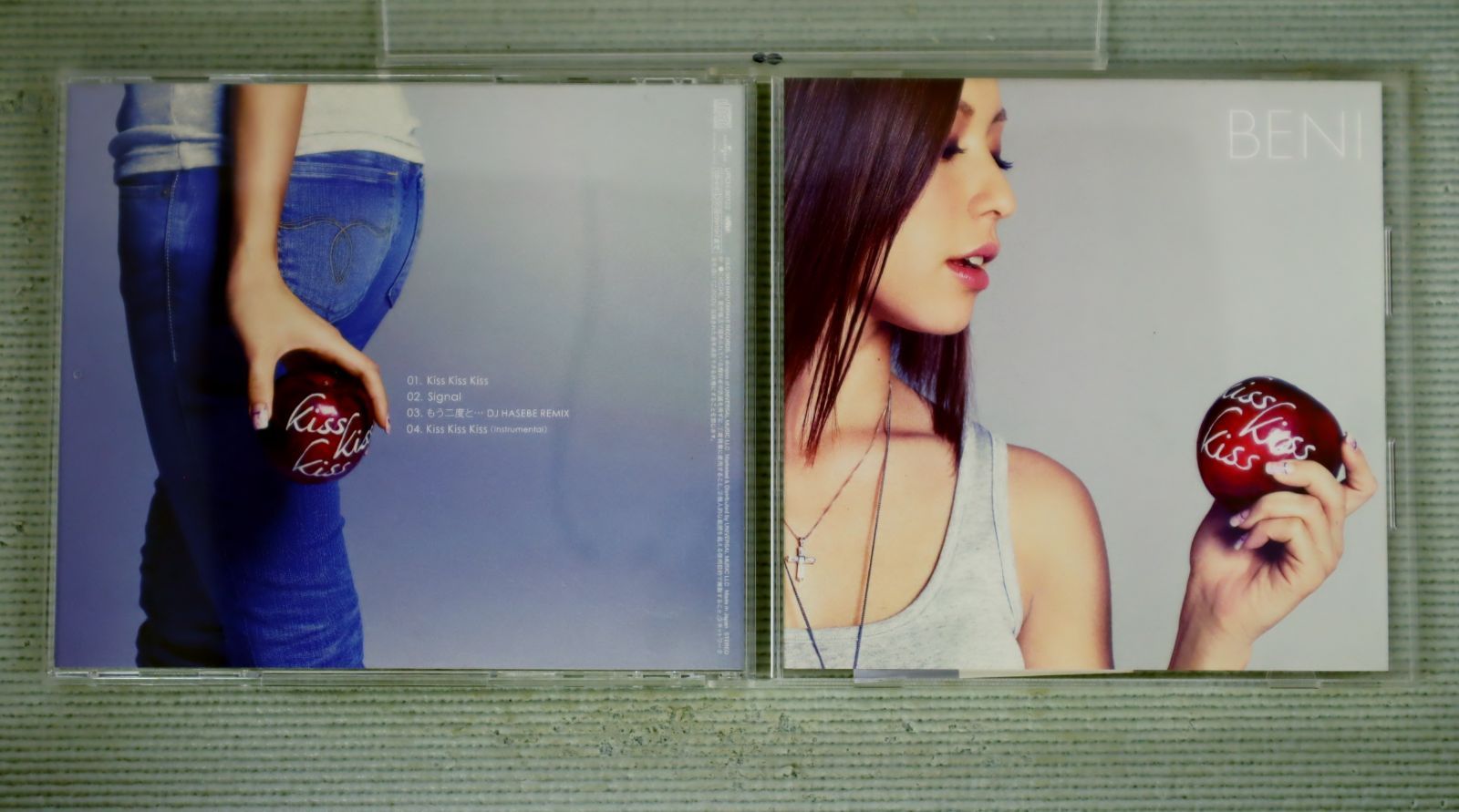 国内盤CD☆ベニ/BENI□ Kiss Kiss Kiss □4988005553744/UPCH
