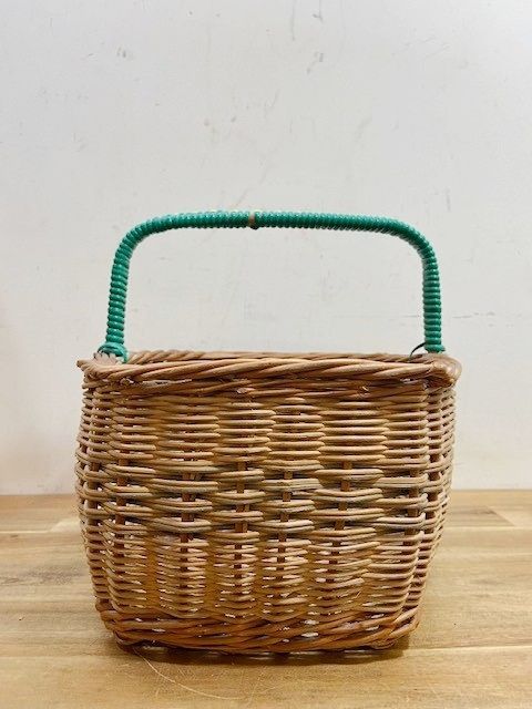 フランス ヴィンテージ バスケット ピクニック アウトドア 籠