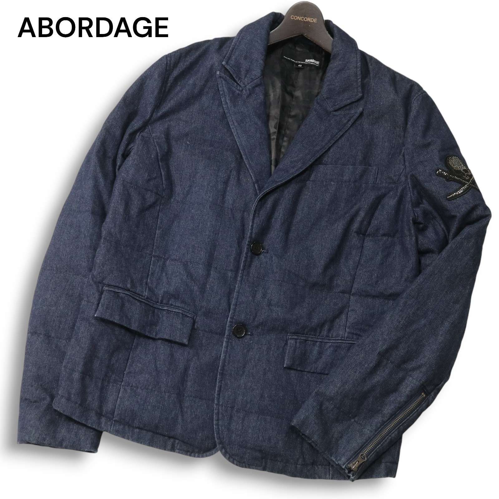 アボルダージュ ABORDAGE ジャケット テーラード 48 茶 /OG7 □CA 