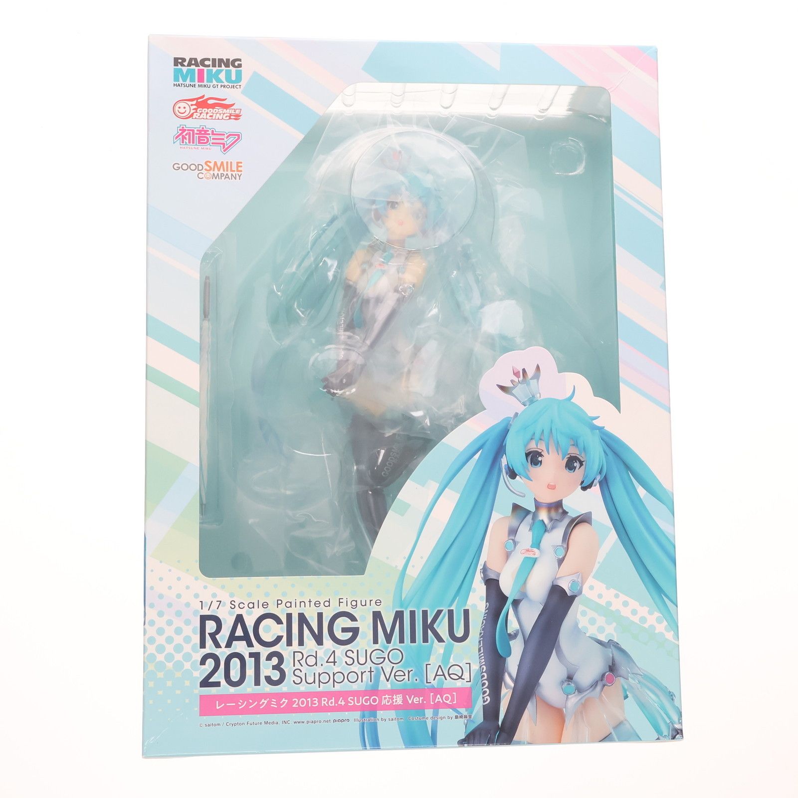 GOOD SMILE COMPANY - レーシングミク 2013 Rd.4 SUGO 応援Ver.[AQ] 初音ミク GTプロジェクト 1/7 完成品 フィギュア グッドスマイルカンパニー レーシングミク 2013 Rd.4 SUGO 応援Ver.［AQ］