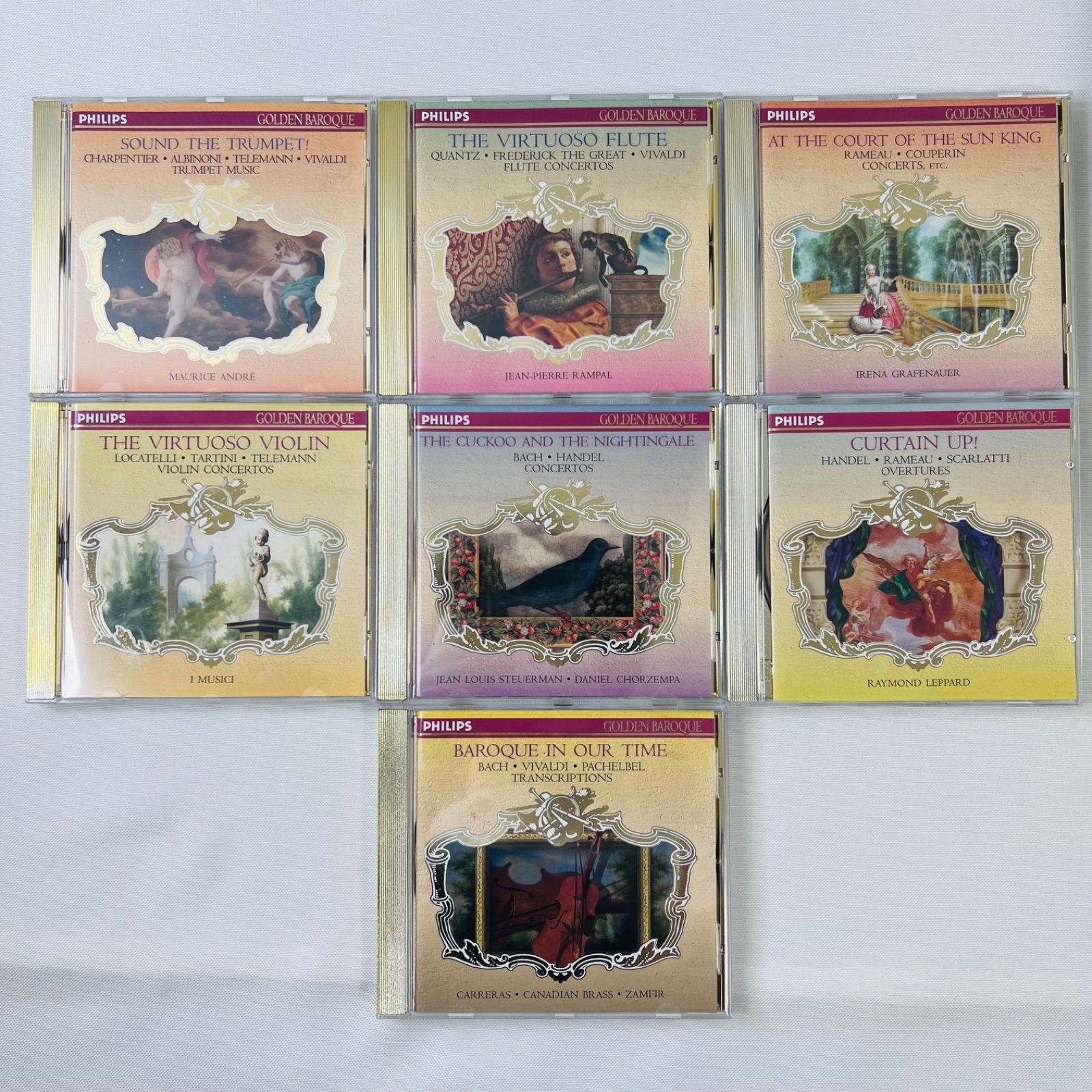 CD GOLDEN BAROQUE 25枚組 CDケース