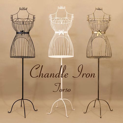 オシャレに演出★アイアン トルソー【French Iron Torso】インテリア雑貨 置物