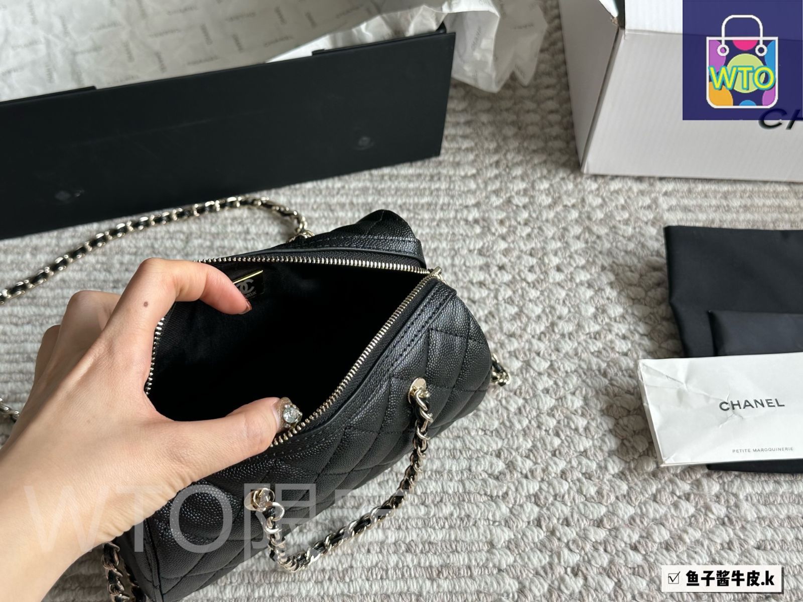 今日特価】Chanel 25P ボウリングバッグ エレガントブラック