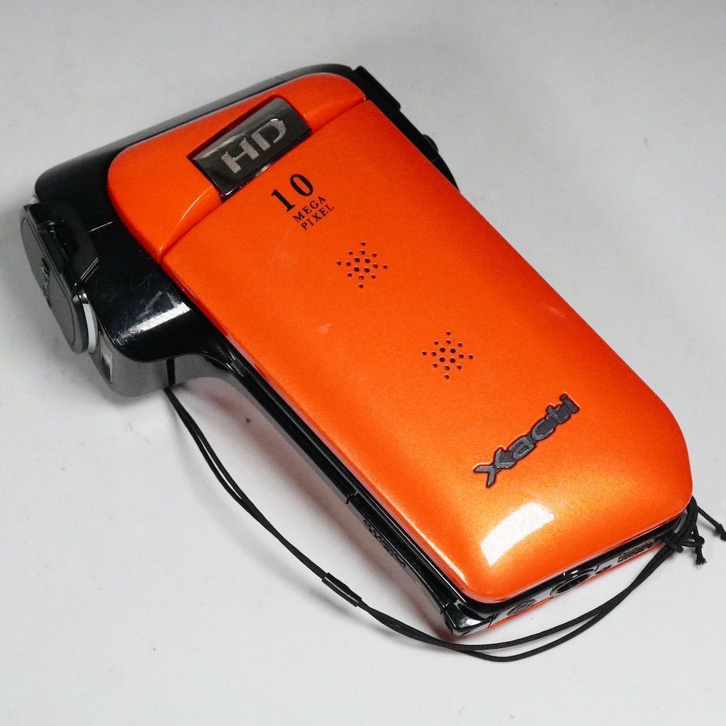 SANYO サンヨー Xacti DMX-CG11 オレンジ 動作OK 返金保証 /1956