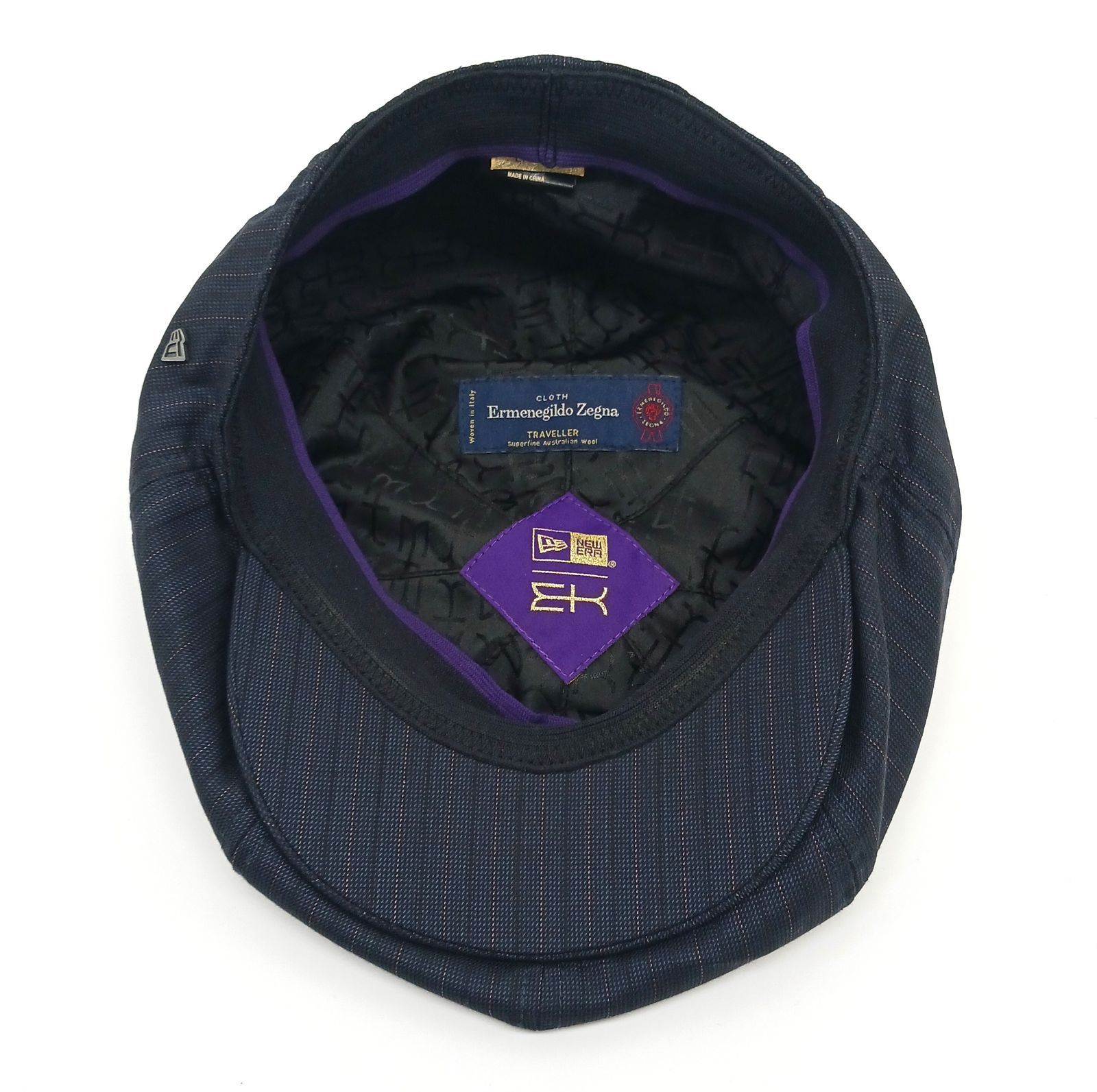 ニューエラ×ゼニア キャスケット 黒 casquette-13515783-s-new-era-