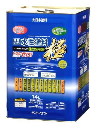 2営業日で発送 サンデーペイント ｻﾝﾃﾞｰ 水性ECOｱｸｱ Dﾌﾞﾗｳﾝ 14L 276479