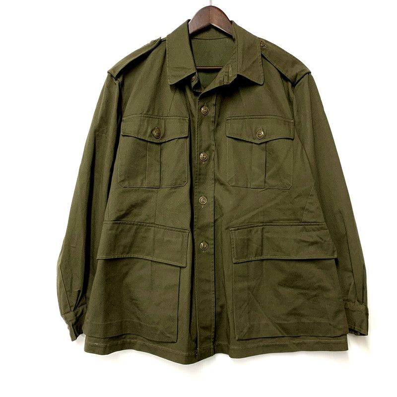 CANADIAN ARMY カナダ軍 50S FIELD JACKET フィールド ジャケット アウター サイズ 38-40 カーキ メンズ 146-250424-ya-06-izu