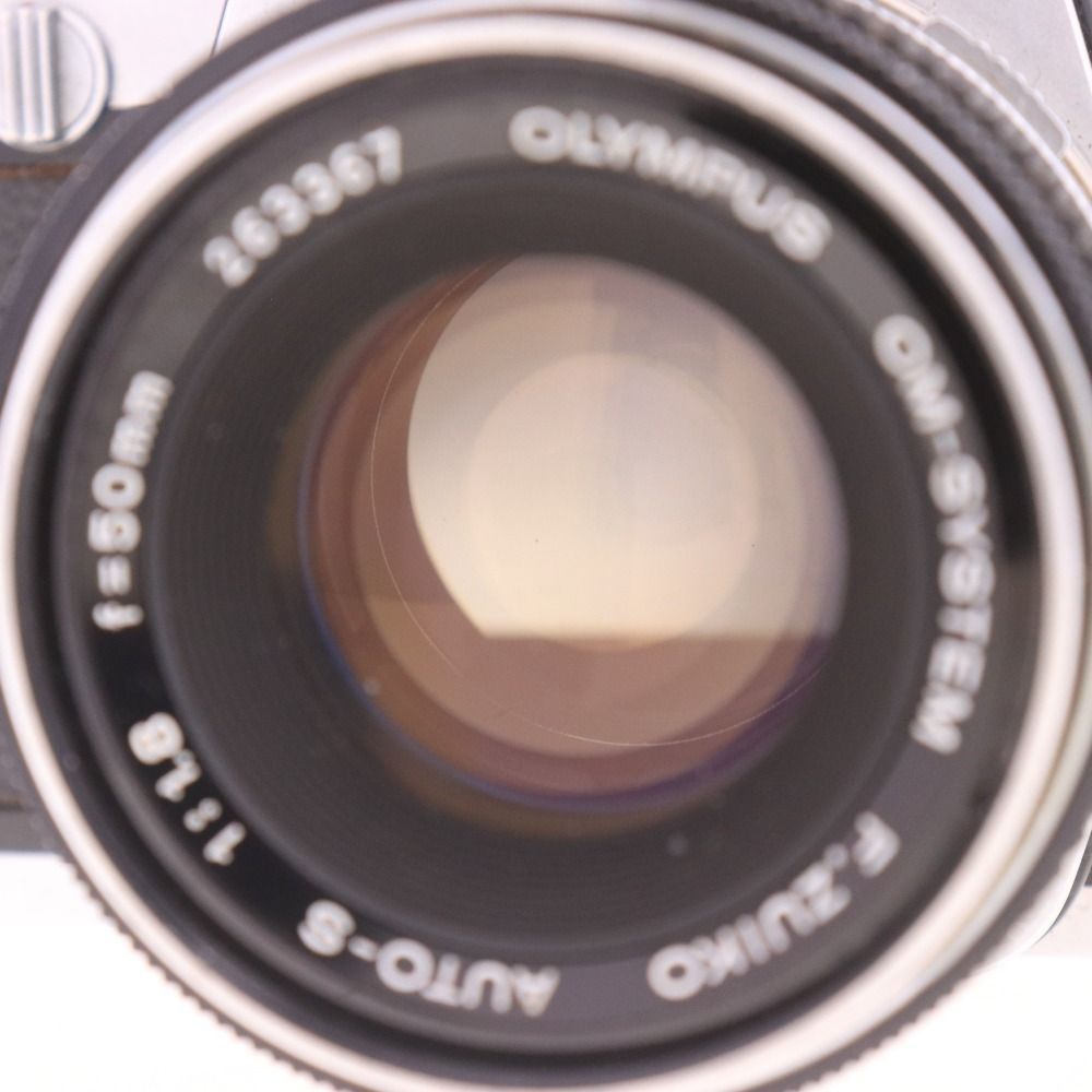□ オリンパス OM-1 カメラ コンパクト フィルムカメラ OM-SYSTEM F