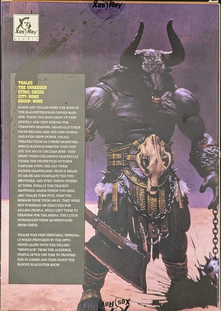 XESRAY STUDIO COMBATANTS FIGHT FOR GLORY THALES/THE AHREDDER