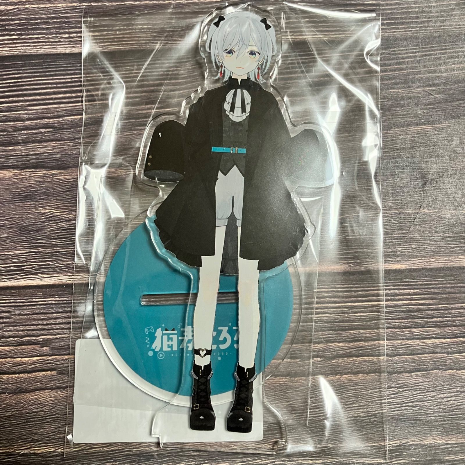 最安値！ 大人気！ 猫麦とろろ アクリルスタンド 裏面 プリントサイン