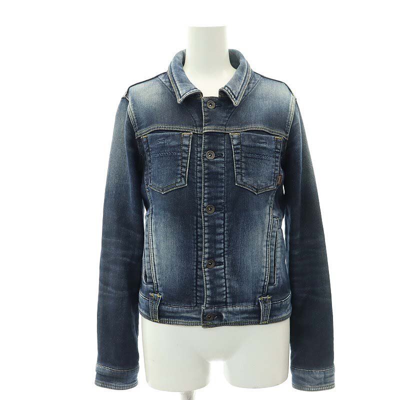 YANUK ヤヌーク DENIT ラインデニムジャケット BOMBER ヤヌーク YANUK DENIT ニットジャケット デニムジャケット