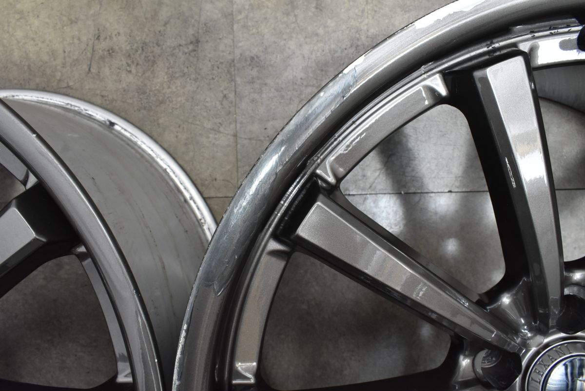 大口径 レグザーニ LEXANI CVX-55 22in 9J 10.5J 15 PCD115 4本 ダッジ チャージャー チャレンジャー クライスラー 300 カスタムサイズ FFCRYSTALESIA_COM