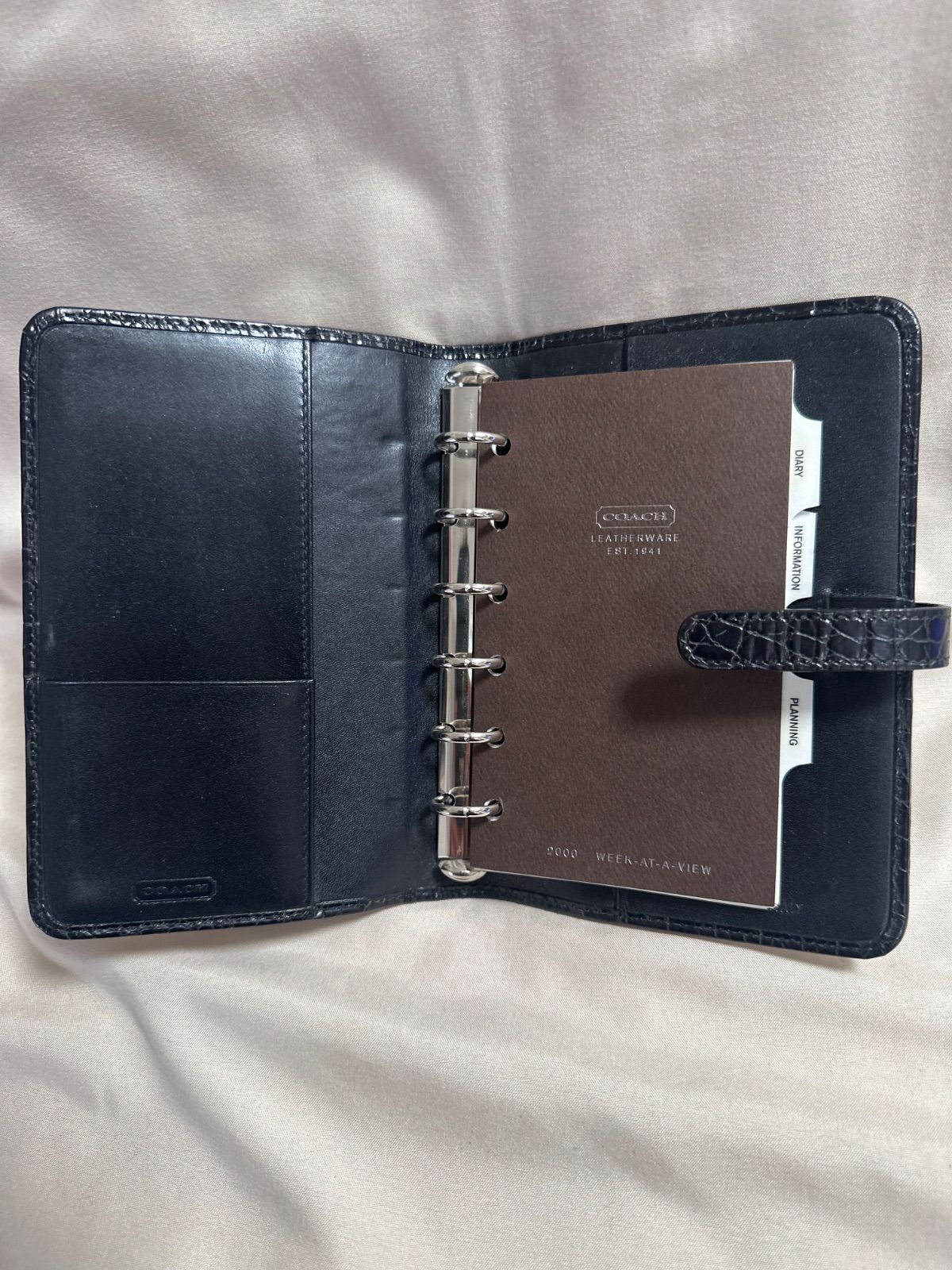 コーチシグネチャー Coach 手帳 コーチ手帳カバー COACH 手帳型 iPhone