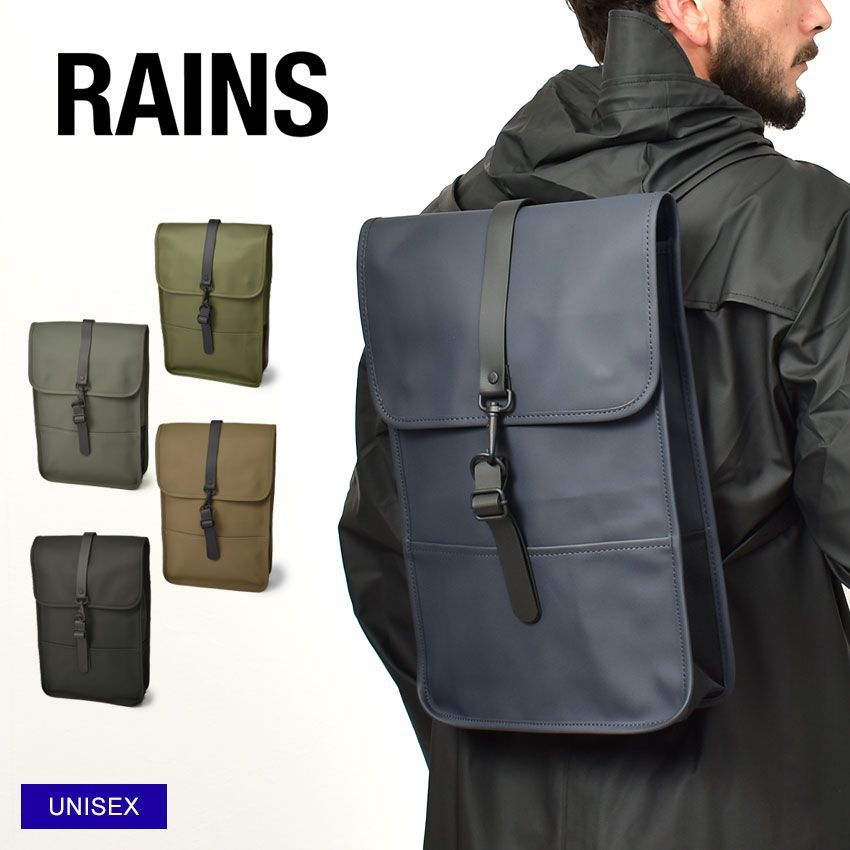 レインズ バックパック 12800 レディース メンズ バックパック ミニ RAINS カラー:02.スレート 品番：6369-0006