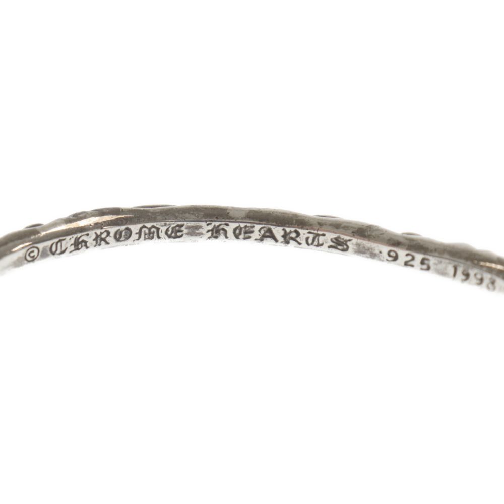 CHROME HEARTS (クロムハーツ) BANGLE SCROLL スクロールバンド シルバーブレスレット