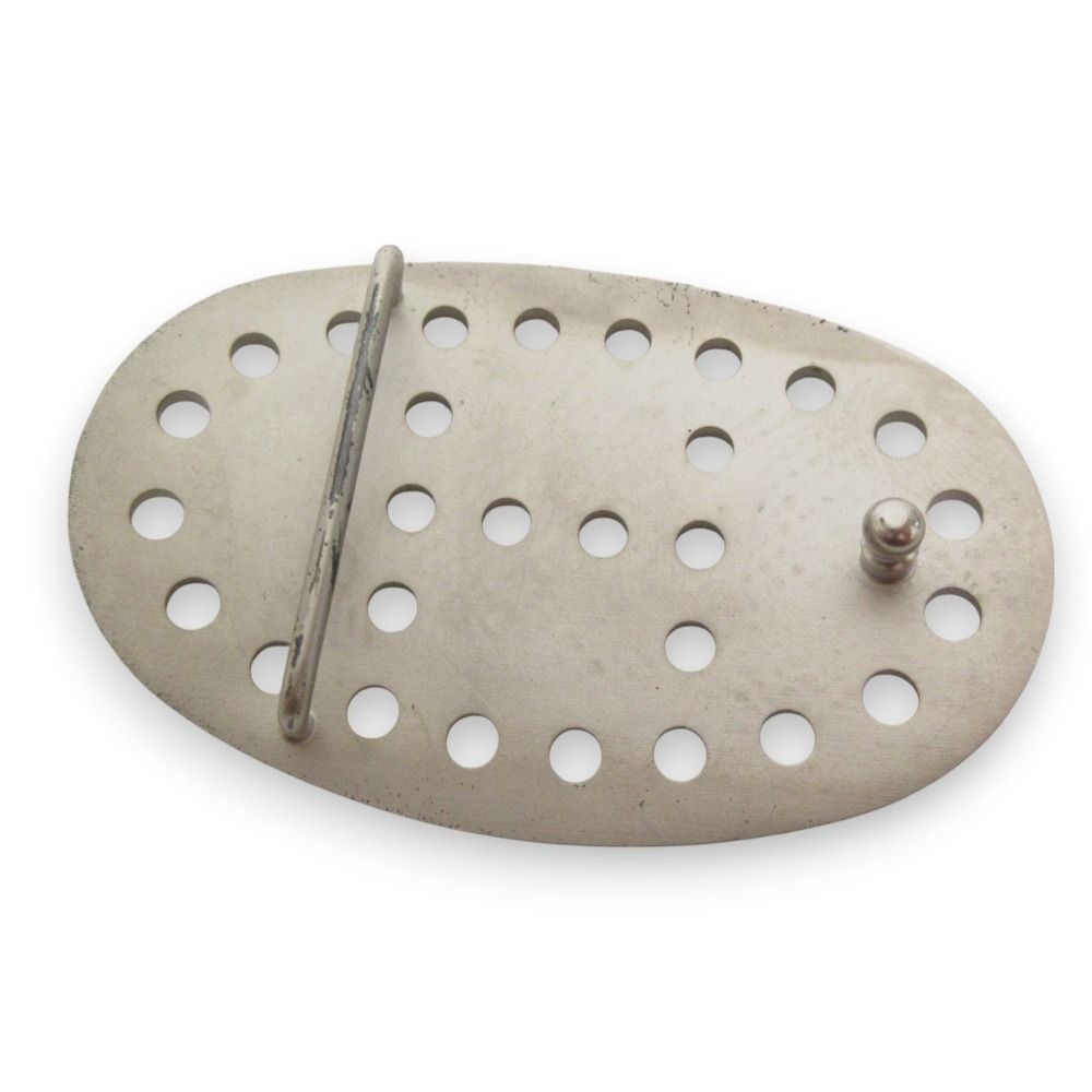 HERMES エルメス エブリン Hロゴ パンチングプレート レザー ベルト  