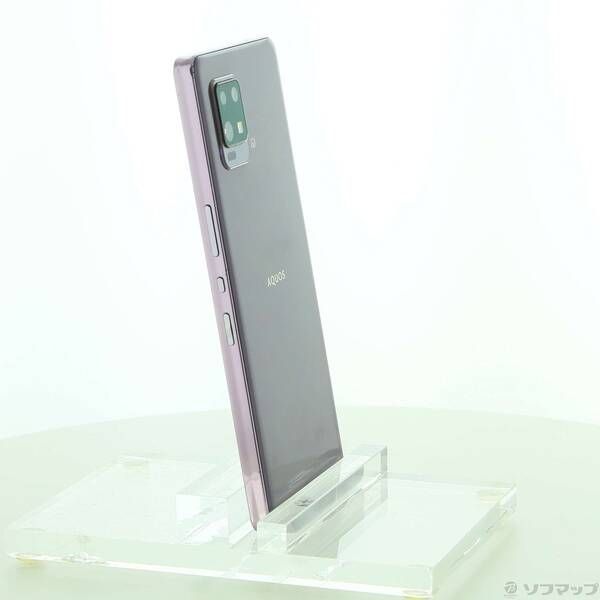 中古品〕 AQUOS zero6 128GB パープル A102SH Softbank SIM