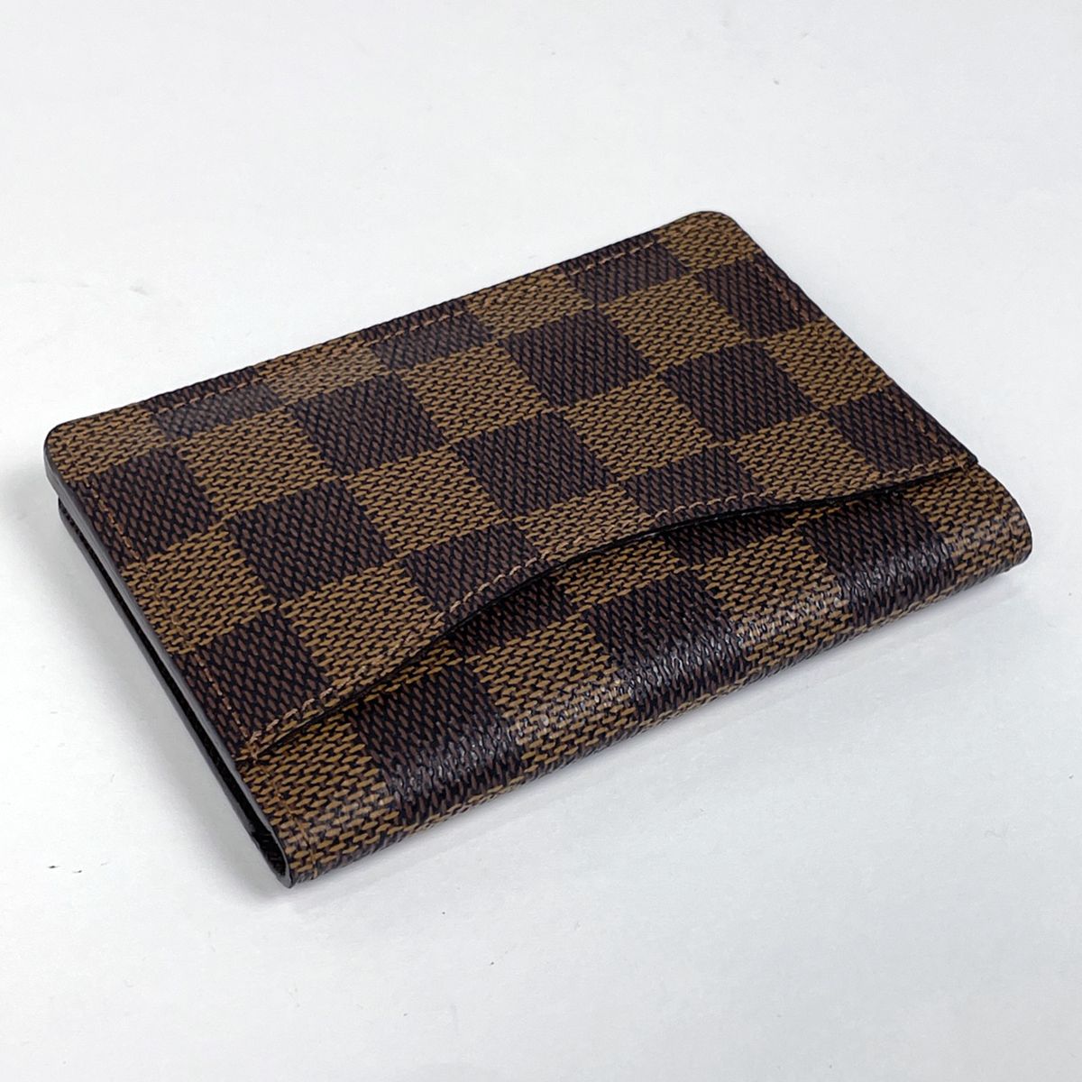 ルイ ヴィトン Louis Vuitton オーガナイザードゥ ポッシュ カード入れ 定期入れ パスケース カードケース ダミエ ブラウン N61721 レディース