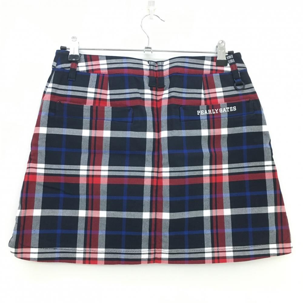 ☆SALE価格☆【超美品】パーリーゲイツ スカート ネイビー×レッド