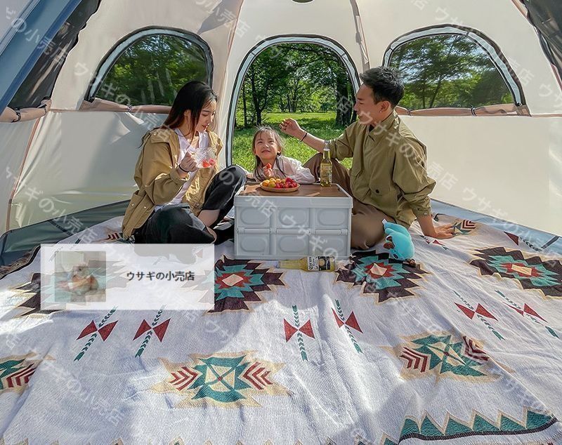 新品・未使用】キャンプテント ワンタッチテント アウトドア旅行