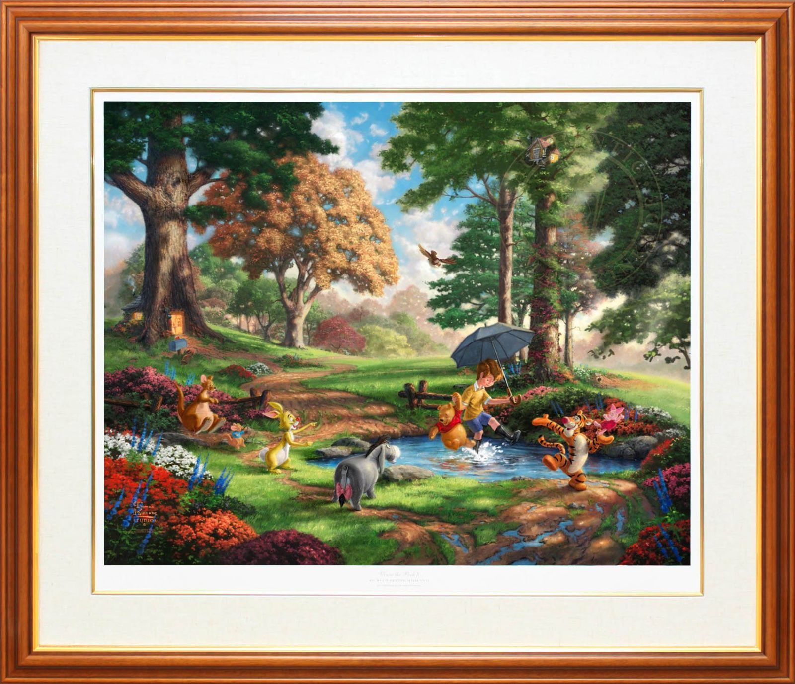 ディズニー絵画 インテリア ディズニーファインアート ダンボ シルク