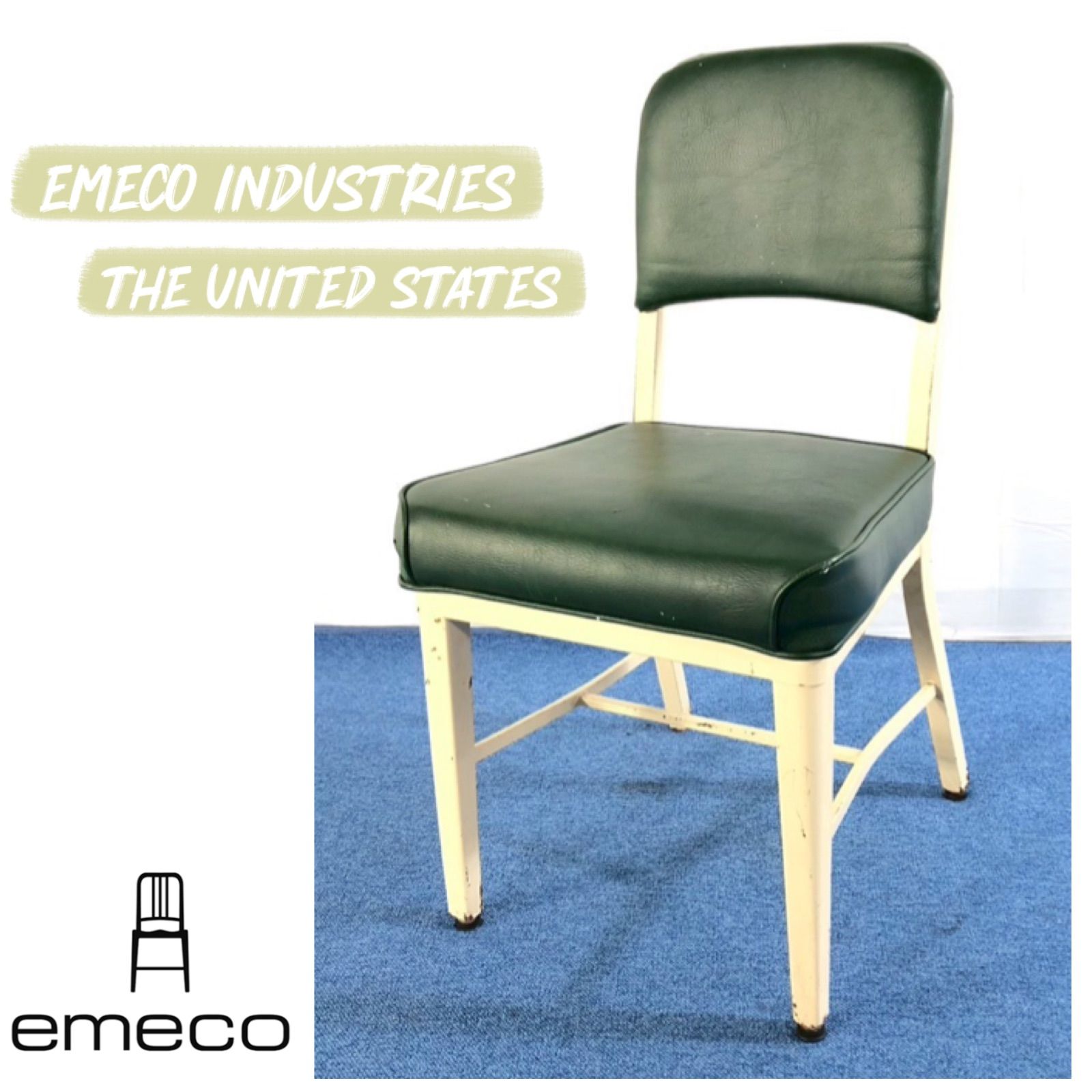 ◎【アメリカ家具】 ネイビーチェア EMECO/エメコ 椅子 イス アメリカ