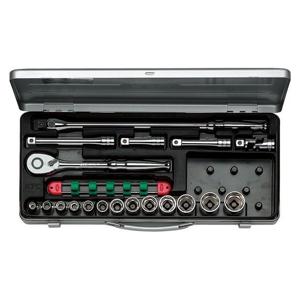 KTC 京都機械工具 12.7SQ ソケットレンチセット 19点 mm TB413